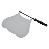 Kuber Industries Hand Fan | Plastic Hath Pankha | Hand Fan for Summer | Beejna for Natural Air | Caty Fan | Useful for Travel | Hand Fan for Cool Air | Gray